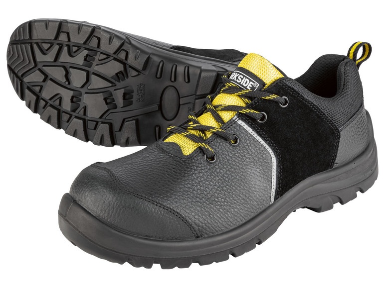 PARKSIDE® Pánská kožená bezpečnostní obuv S3 (46
