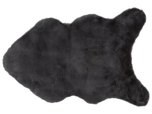 LIVARNO home Koberec z umělé kožešiny (tmavě šedá)