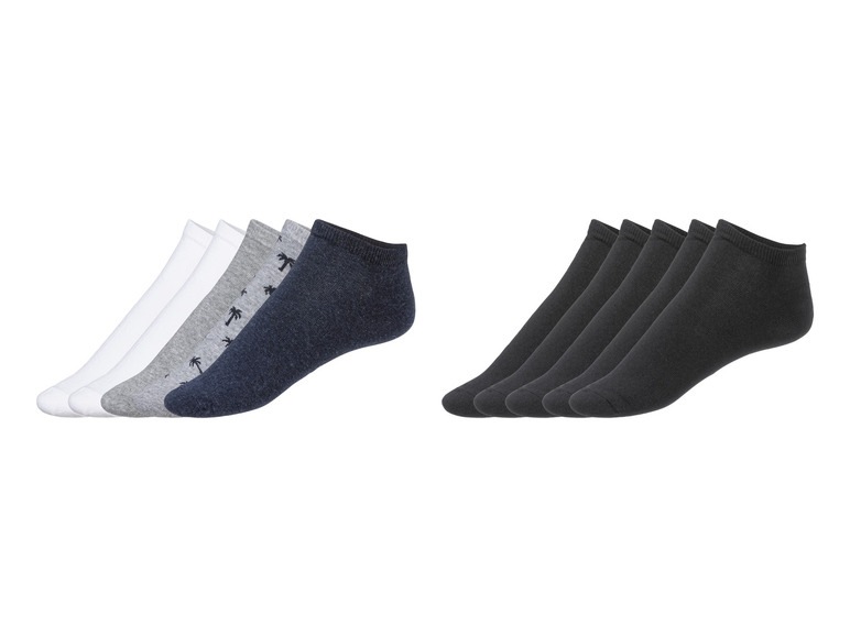 LIVERGY® Pánské nízké ponožky s BIO bavlnou
